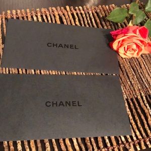 Chanel Super Chic Black gift enclosure  Envelopes